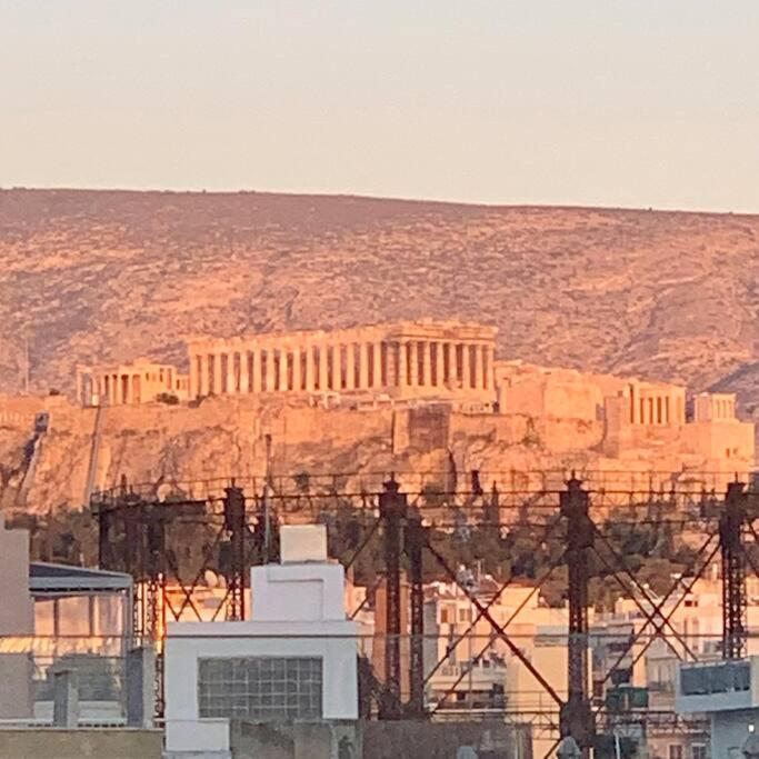 Fab New Flat In Central Athens W/ Acropolis Views Ngoại thất bức ảnh