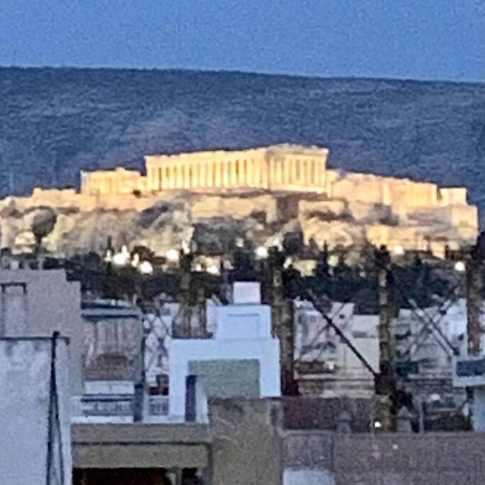 Fab New Flat In Central Athens W/ Acropolis Views Ngoại thất bức ảnh