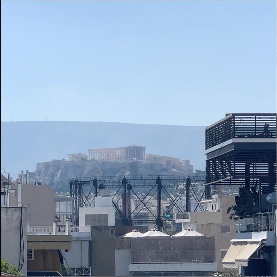 Fab New Flat In Central Athens W/ Acropolis Views Ngoại thất bức ảnh